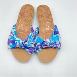 Blowfish Malibu Womens Tie-dye Knotted Bow Sandals Sz 7.5